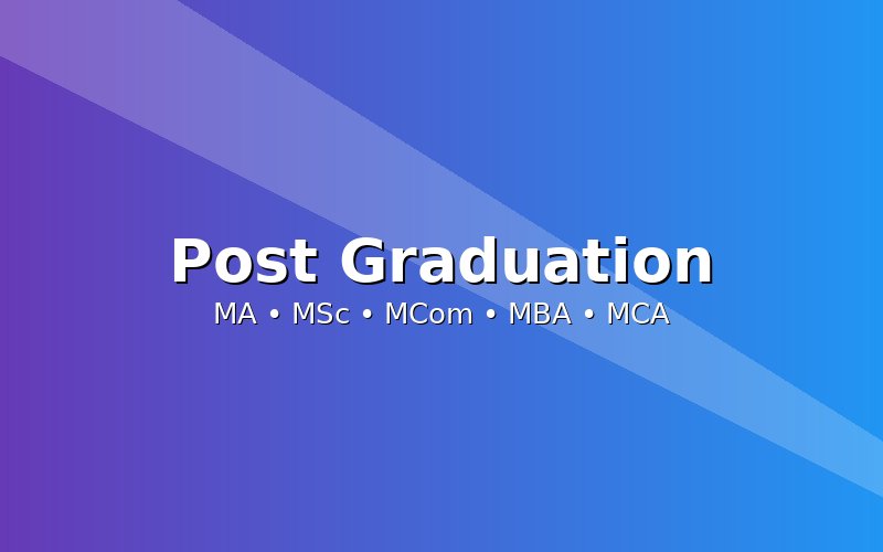 Post Graduation