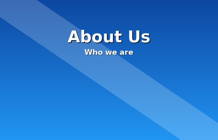 About Us